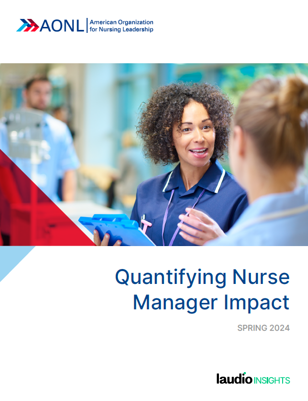 Nurse Manager Report Cover