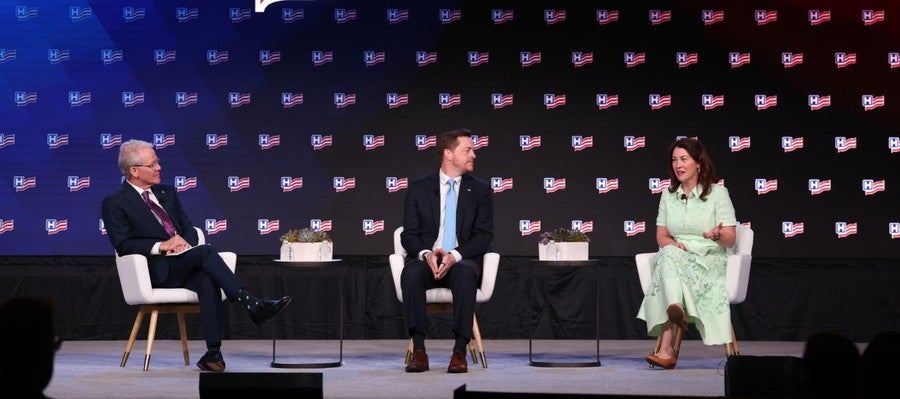 Panel discussion with CMS Deputy Administrator and Director of Medicare Chris Klomp and Deputy Administrator and Chief of Staff Stephanie Carlton.