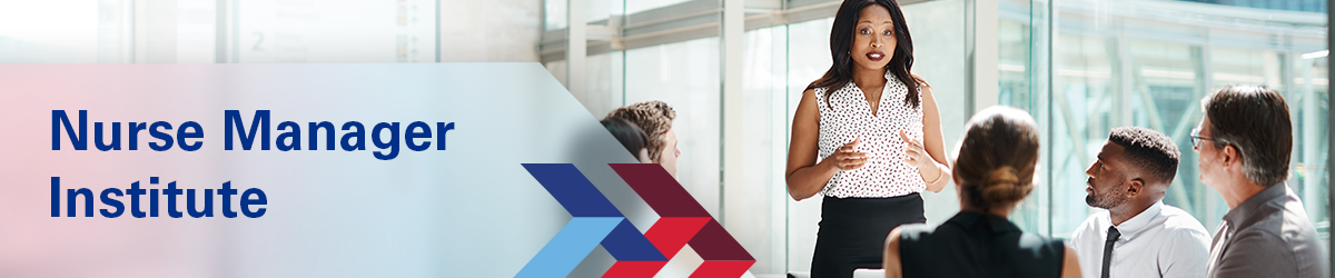 Nurse Manager Institute Banner