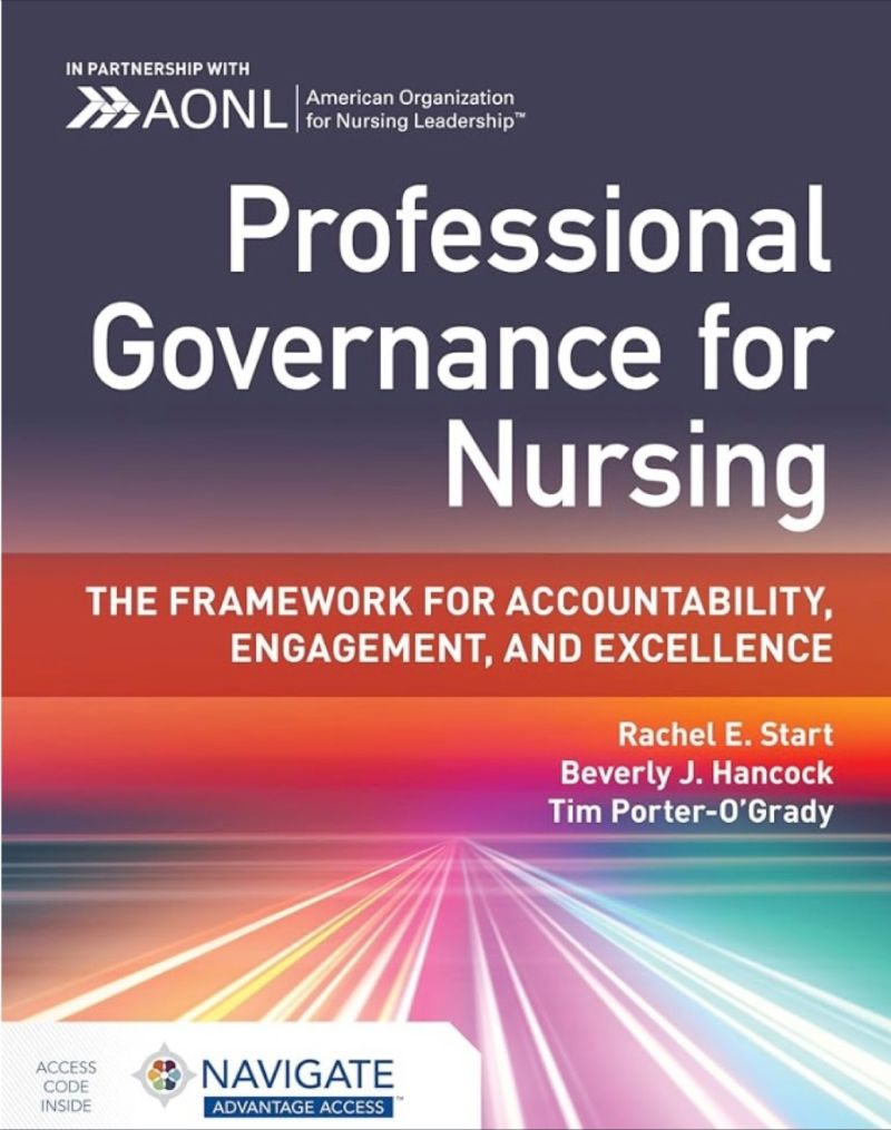 AONL Professional Governance Book Cover