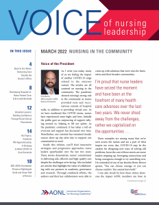 voice march 2022 cover