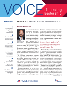 March 2023 Voice Cover Page